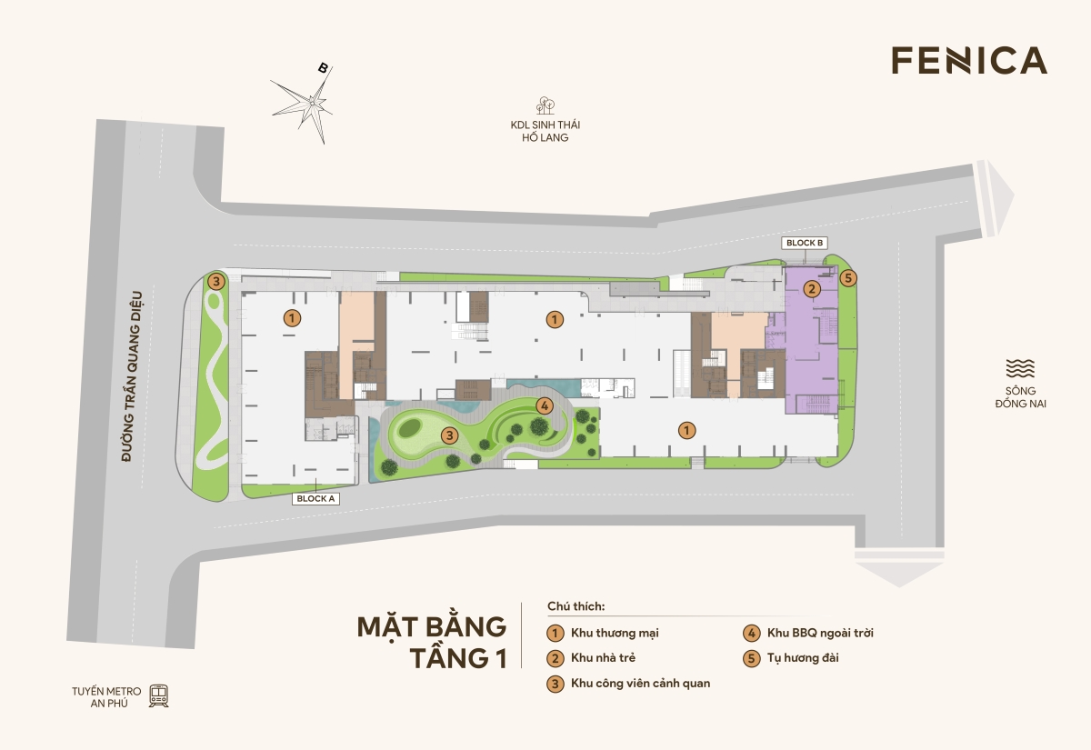 MẶT BẰNG FENICA 2 Bản vẽ chi tiết mặt bằng tầng 1 chung cư Fenica