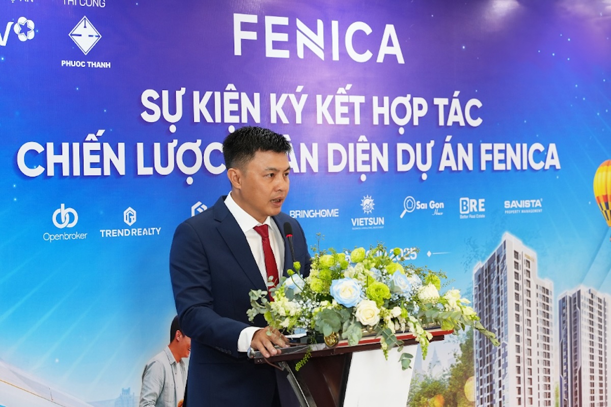 Dự Án Fenica Ra Mắt Concept "Một Bước Về Nhà" & Ký Kết Đối Tác Chiến Lược 1 Lễ ra mắt concept Một bước về nhà dự án căn hộ Fenica Dĩ An